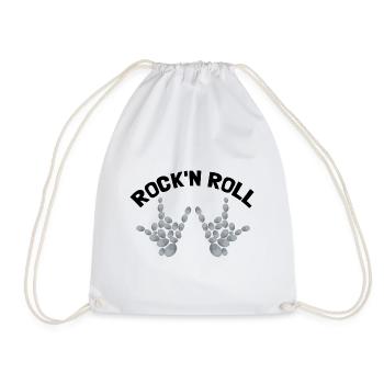 Gemstone collectors and gemstone research - Drawstring Bag - white - Front