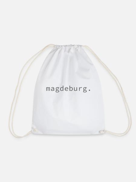 magdeburg. - Turnbeutel - Weiß