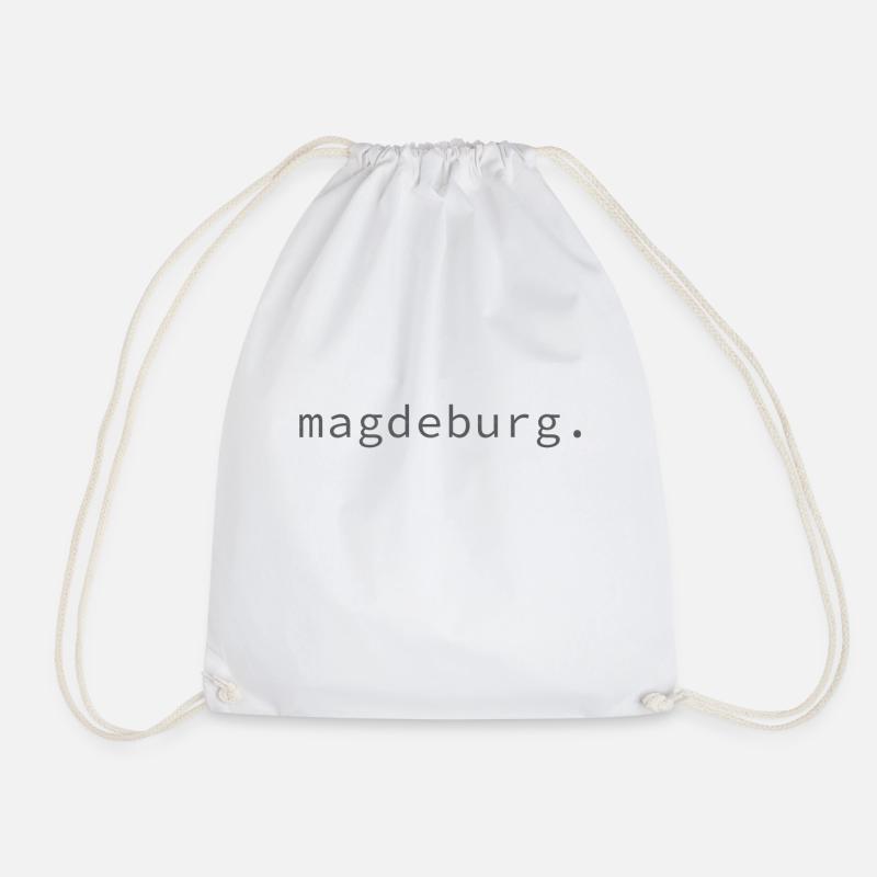 magdeburg. - Turnbeutel - Weiß