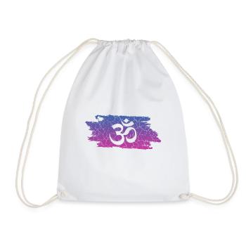 Yoga Vintage - Turnbeutel - Weiß - Vorne