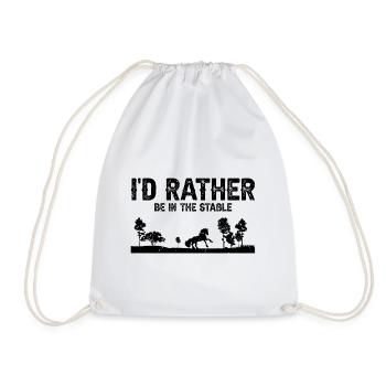 Conception Clydesdale pour clydesdale Riders - Sac de sport léger - blanc - Devant