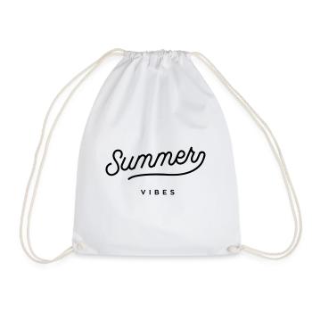 Summer Vibes - Turnbeutel - Weiß - Vorne
