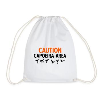 Capoeira - Turnbeutel - Weiß - Vorne