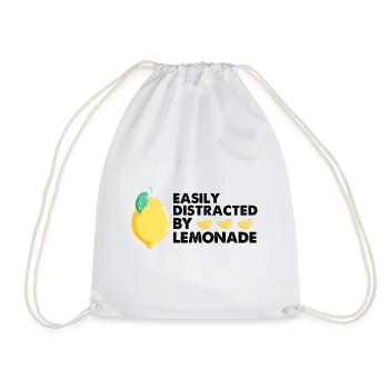 Lemonade Lemon Lemonade Lemonade Lemonade Stand Design - Drawstring Bag - white - Front