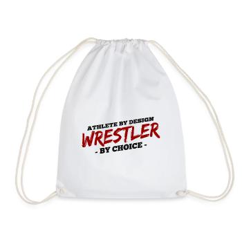 Grappling Martial Arts Wrestling - Turnbeutel - Weiß - Vorne