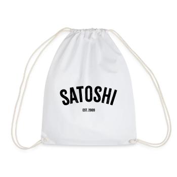 Satoshi Est 2009 - Turnbeutel - Weiß - Vorne