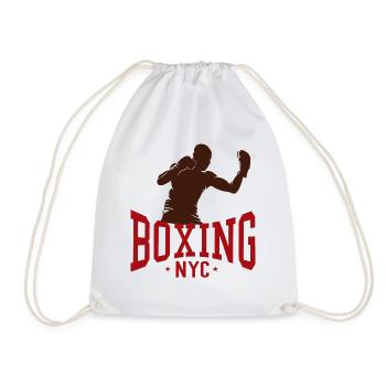 Boxing NYC - Turnbeutel - Weiß - Vorne