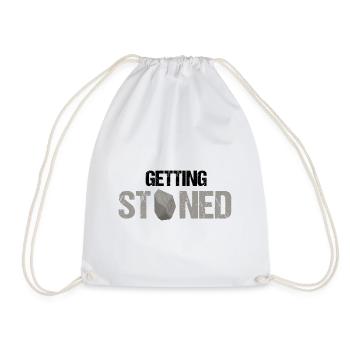 Rock Research and Quartz Rock Design - Drawstring Bag - white - Front