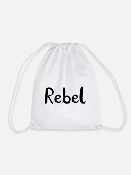 Rebel Design - Turnbeutel - Weiß