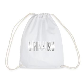 Minimalisme - Sac de sport léger - blanc - Devant