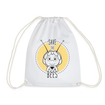 Biene Maja Save The Bees - Turnbeutel - Weiß - Vorne