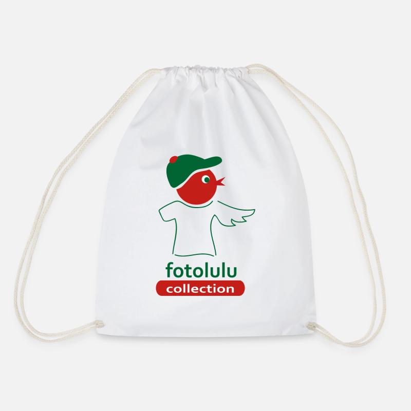 Rotkehlchen - Turnbeutel - Weiß