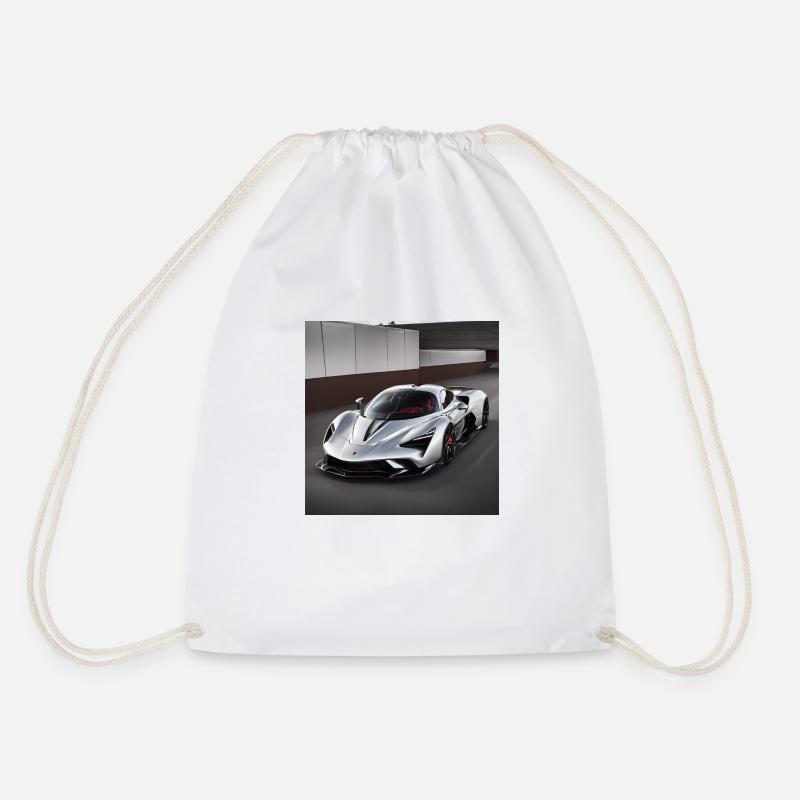 Speed Limit: None - Drawstring Bag - white