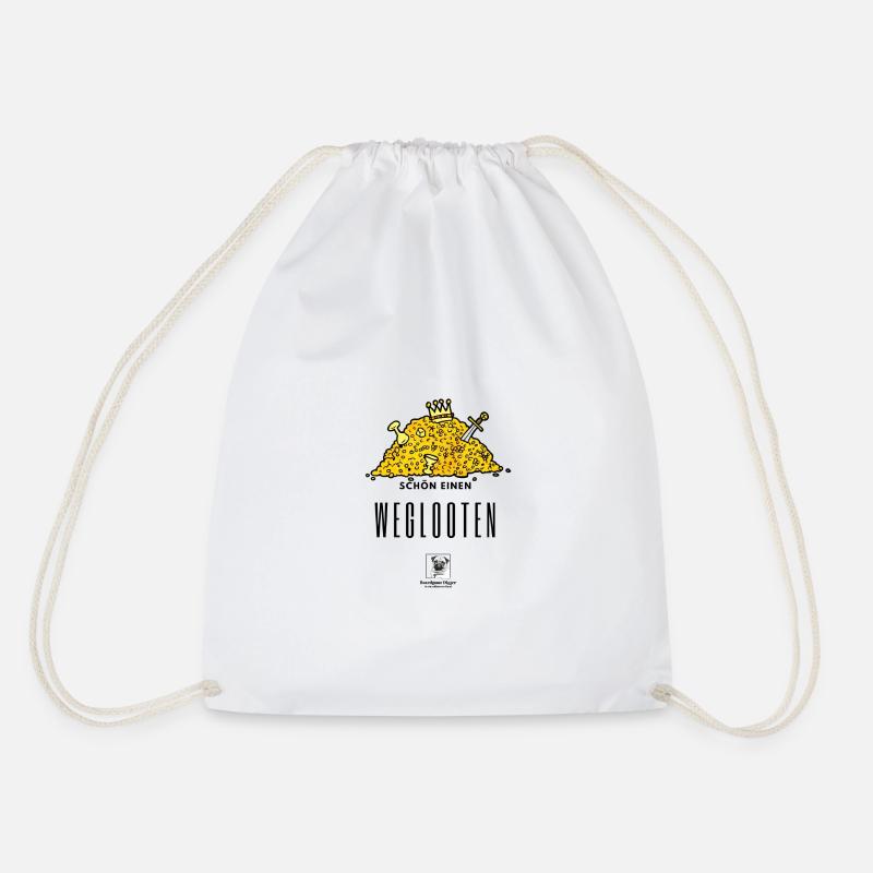 Schön einen Weglooten Brettspiele Brettspiel Shirt - Turnbeutel - Weiß