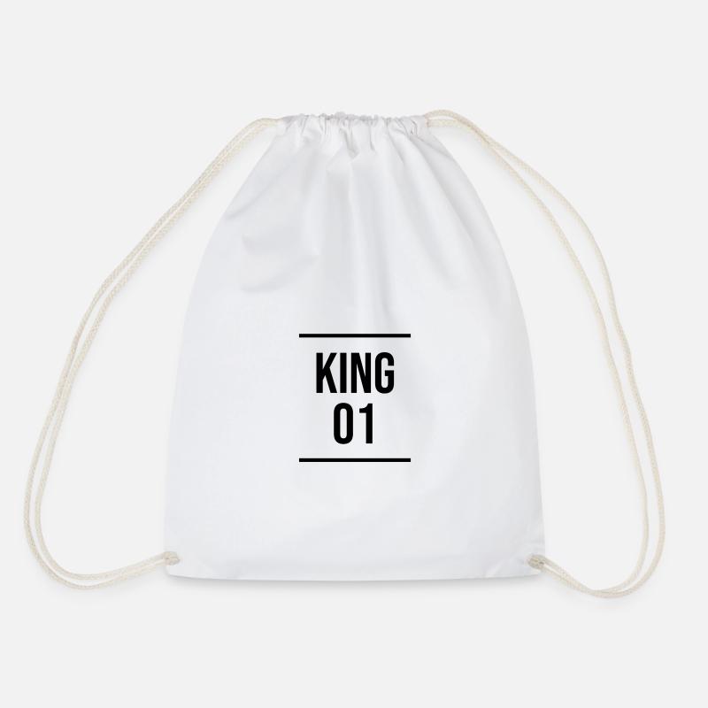 King 01 - Turnbeutel - Weiß