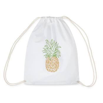 Ananas géométrique - Sac de sport léger - blanc - Dos