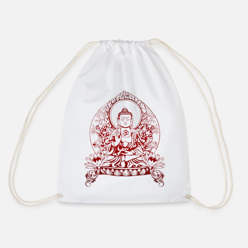 Gautama Buddha - Turnbeutel - Weiß