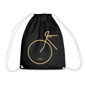 CHEVAUCHER - Sac de sport léger - noir - Devant