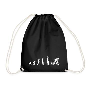 Cycling Road Bike - Evolution - Drawstring Bag - black - Front