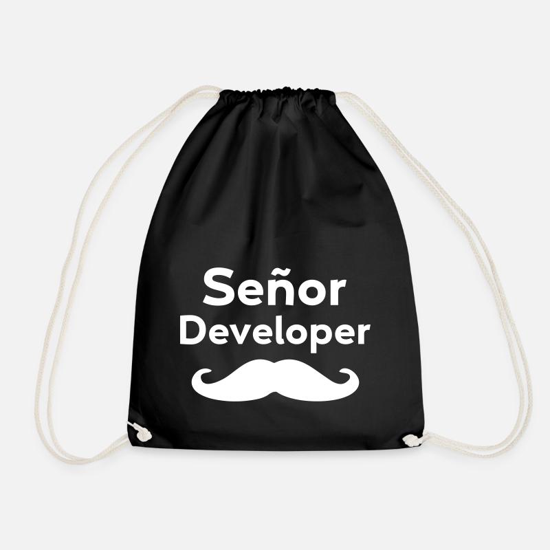 Señor – Senior Developer - Turnbeutel - Schwarz