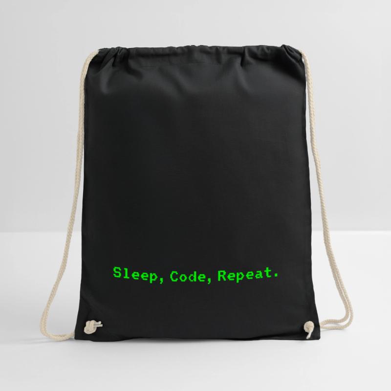 IT-Alltag: Sleep, Code, Repeat Turnbeutel