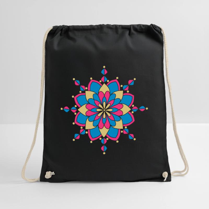 Fantasy patterns Drawstring Bag