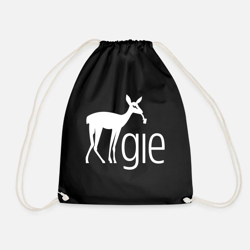 REHgie Regie - Turnbeutel - Schwarz