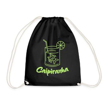 Caipiranha - Turnbeutel - Schwarz - Vorne