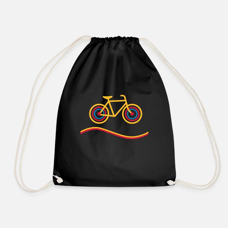 Fahrrad - Turnbeutel - Schwarz