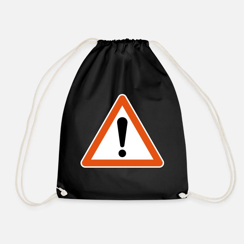 traffic sign 160659 - Turnbeutel - Schwarz