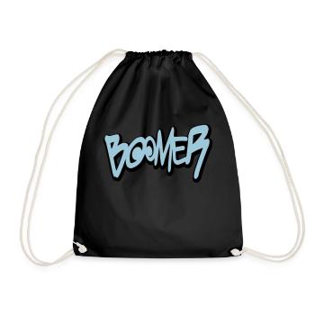 Boomer - Turnbeutel - Schwarz - Vorne