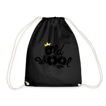 Old school - Sac de sport léger - noir - Devant