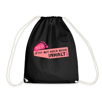Enceinte - Plus de contenu - Sac de sport léger - noir - Devant