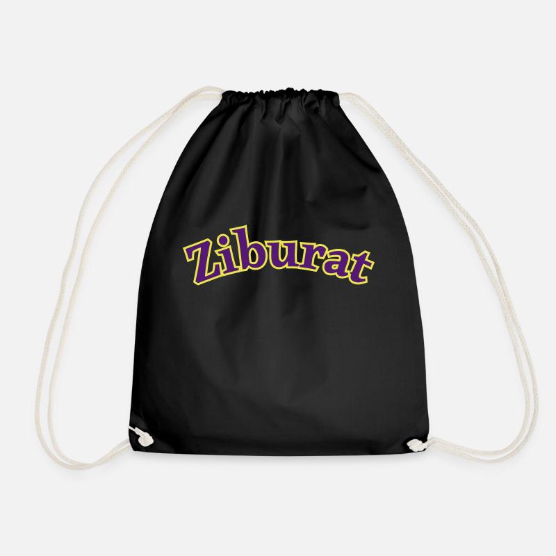 Ziburat - Turnbeutel - Schwarz