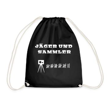 Hunters and collectors - Drawstring Bag - black - Front