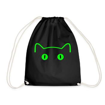 Cat - Sac de sport léger - noir - Devant