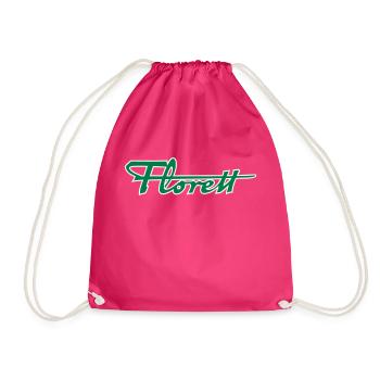 Foil Kreidler - Drawstring Bag - fuchsia - Front