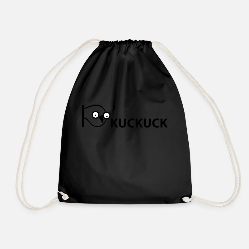 kuckuck - Turnbeutel - Schwarz