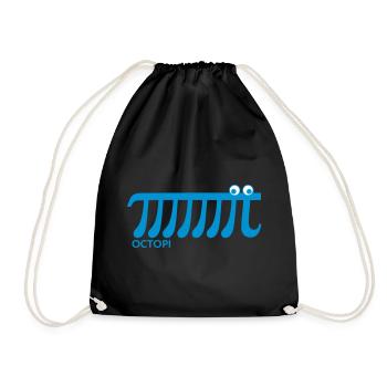 Math Pi Octopi Nerd Geek Joke Mathematics Teacher - Sac de sport léger - noir - Devant