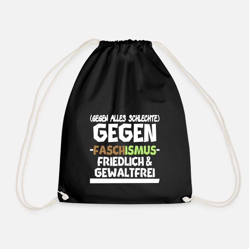 gegen alles schlechte - Turnbeutel - Schwarz