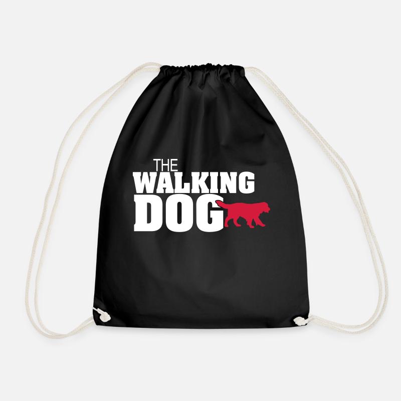 The Walking Dog Round 2 - Turnbeutel - Schwarz