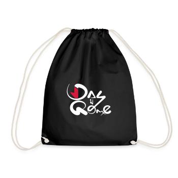 One Day In Rome - Drawstring Bag - black - Front