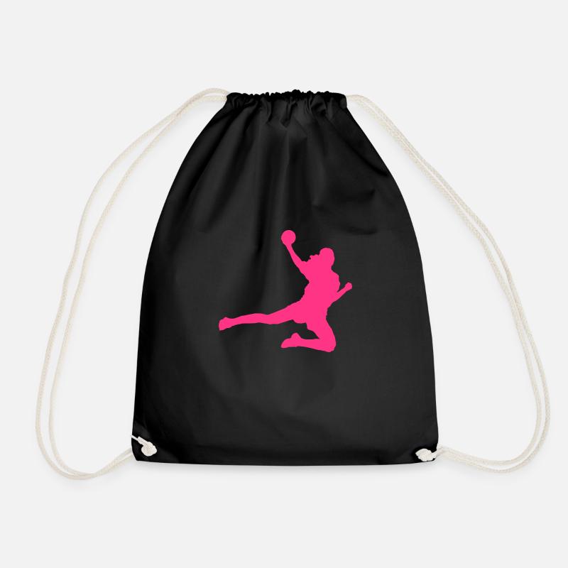 Handball - Turnbeutel - Schwarz
