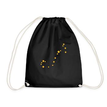 Zodiac Sign Scorpio Zodiac Night Sky Star Bright - Drawstring Bag - black - Front