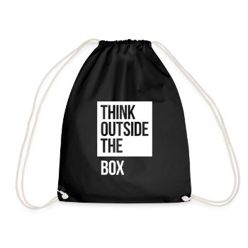 Think Outside The Box - Sac de sport léger - noir - Devant