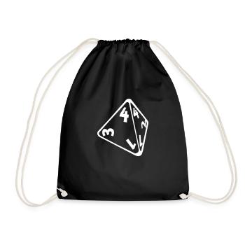 Role Play Cube Partner Shirt - Baby - Drawstring Bag - black - Front