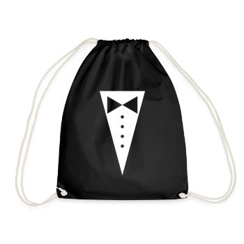 Fly cool shirt Chic funny style - Drawstring Bag - black - Front