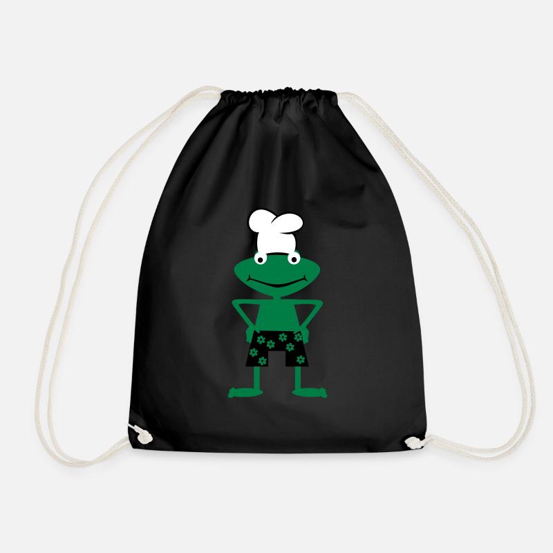 Cooking frog - Turnbeutel - Schwarz