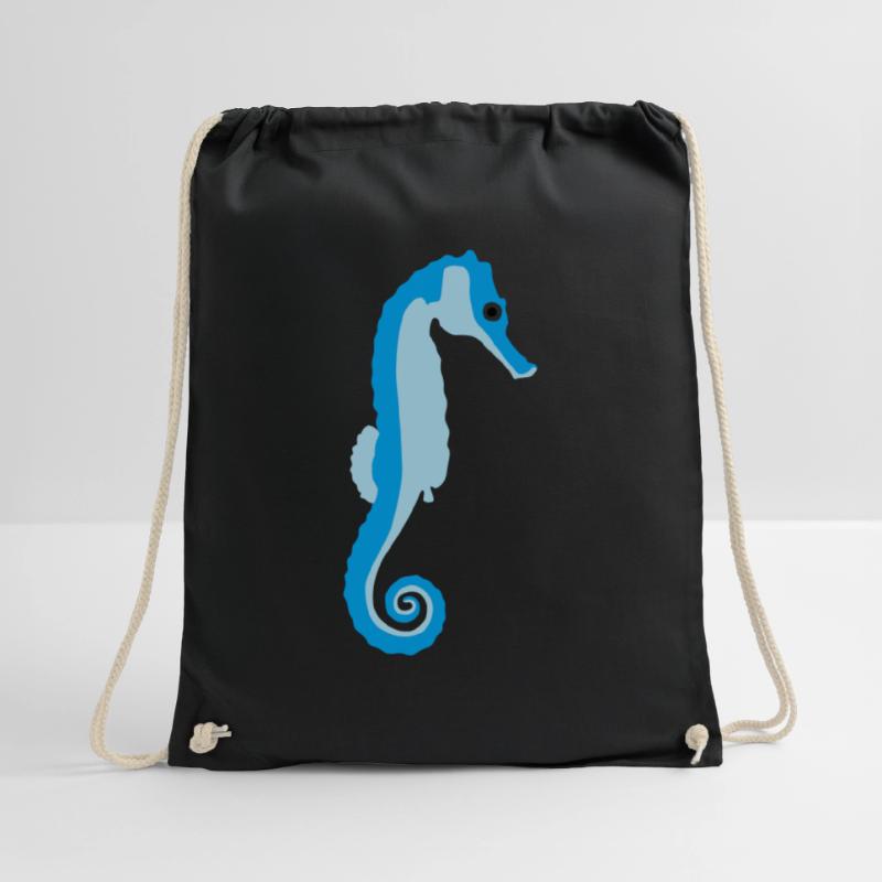 seepferdchen_082012_a_3c Drawstring Bag