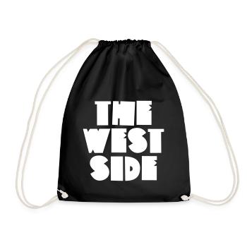 The West Side - Drawstring Bag - black - Front